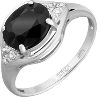 Кольцо из золота с сапфиром