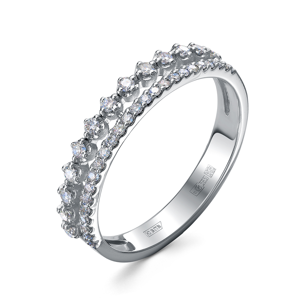 Кольцо из золота с бриллиантом