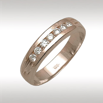 Кольцо из золота с бриллиантом