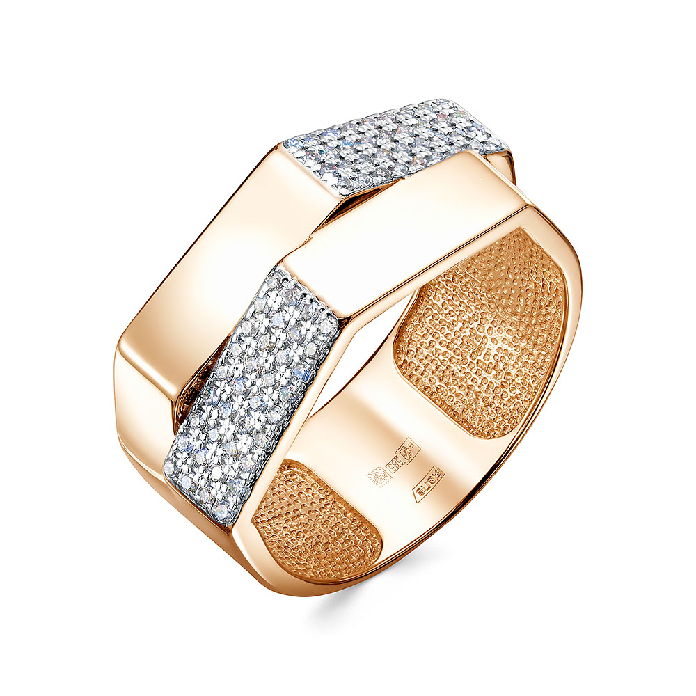 Кольцо из золота с бриллиантом