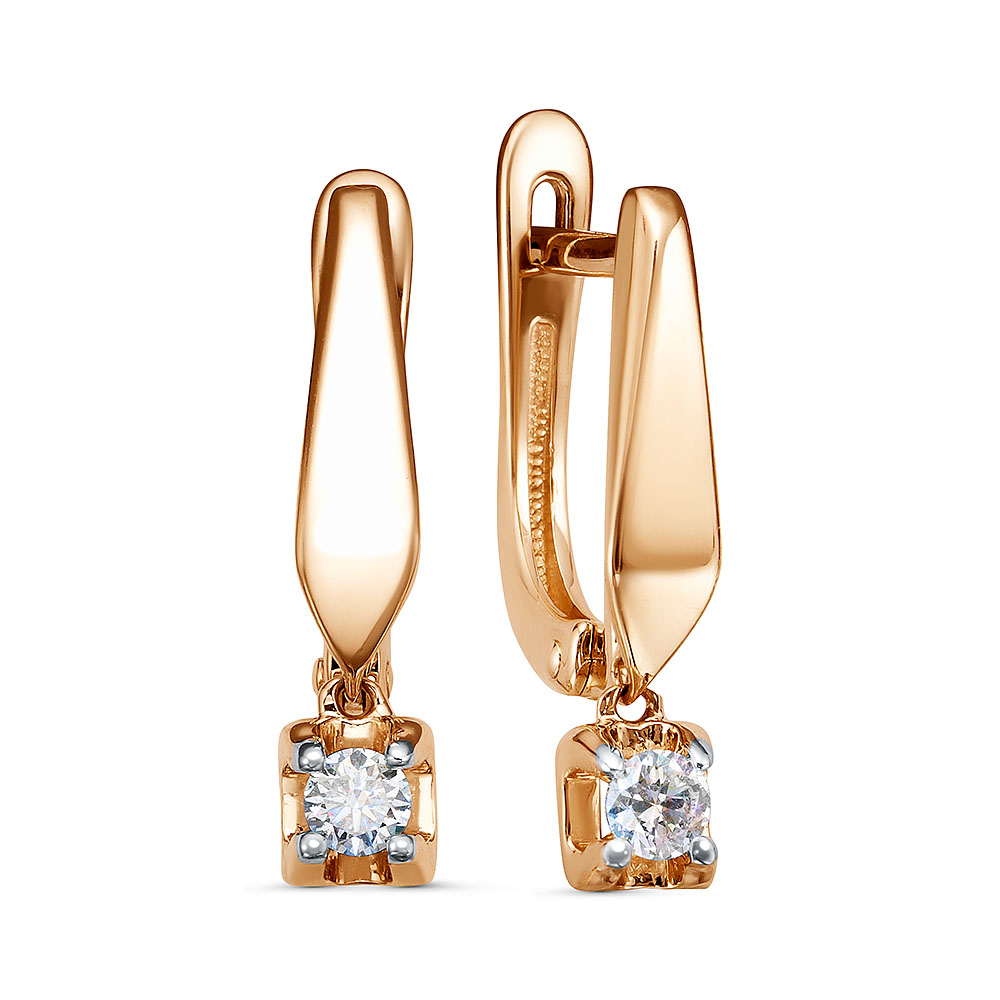 Кольцо из золота с бриллиантом